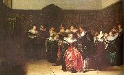Pieter Codde Merry Company 2 Norge oil painting reproduction